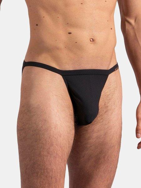 Slip Athlétique Herren Schwarz L von Olaf benz