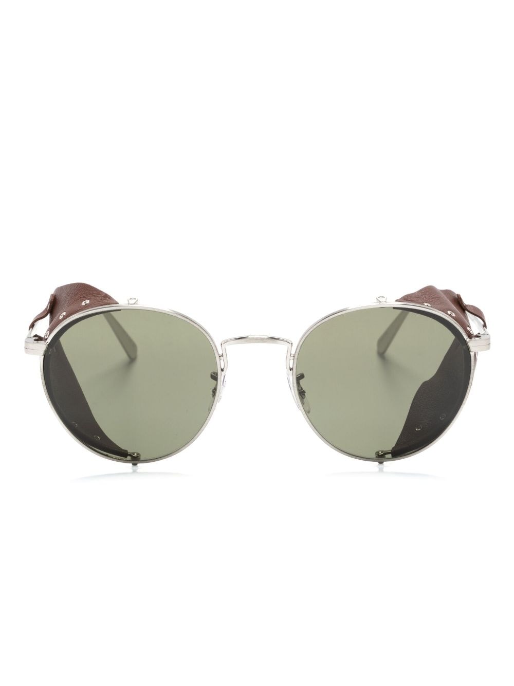 Oliver Peoples Cesarino-L round-frame sunglasses - Silver von Oliver Peoples