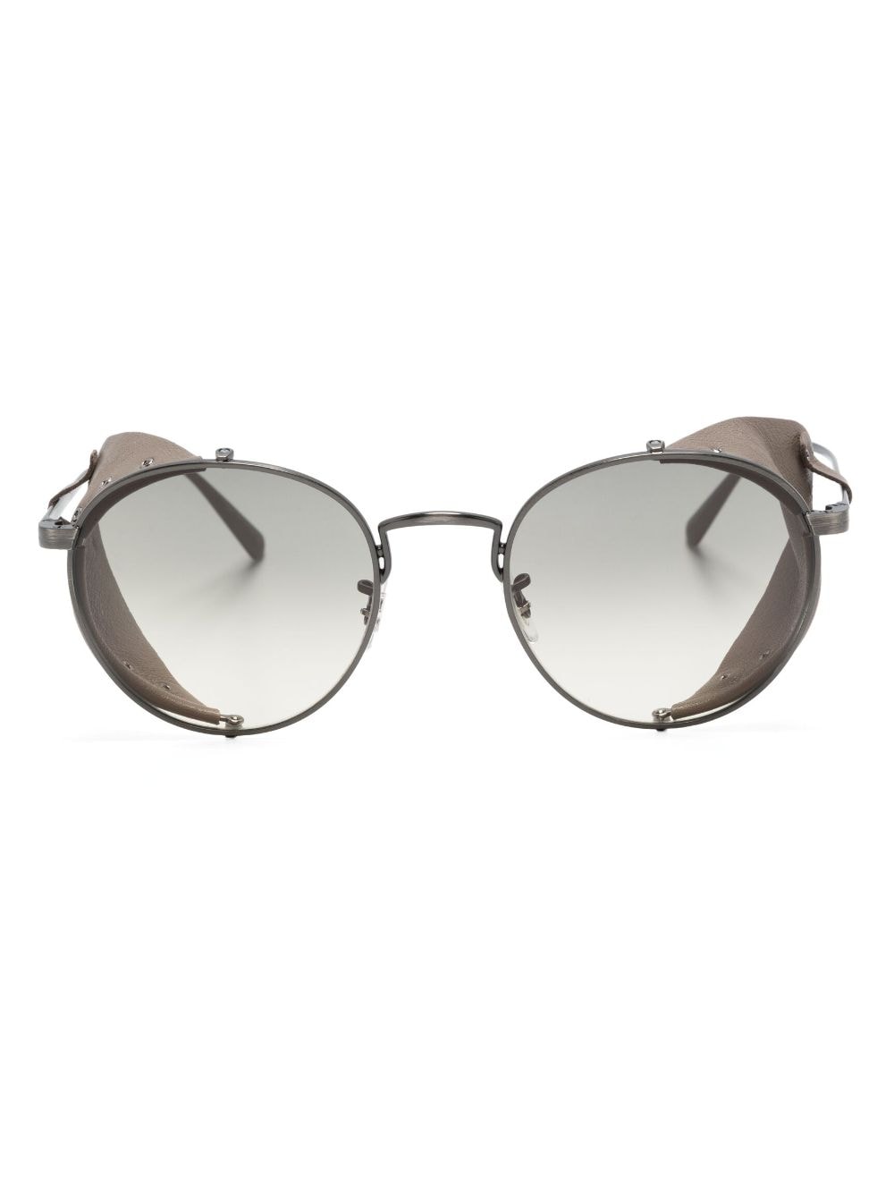 Oliver Peoples Cesarino-L shield-frame sunglasses - Brown von Oliver Peoples