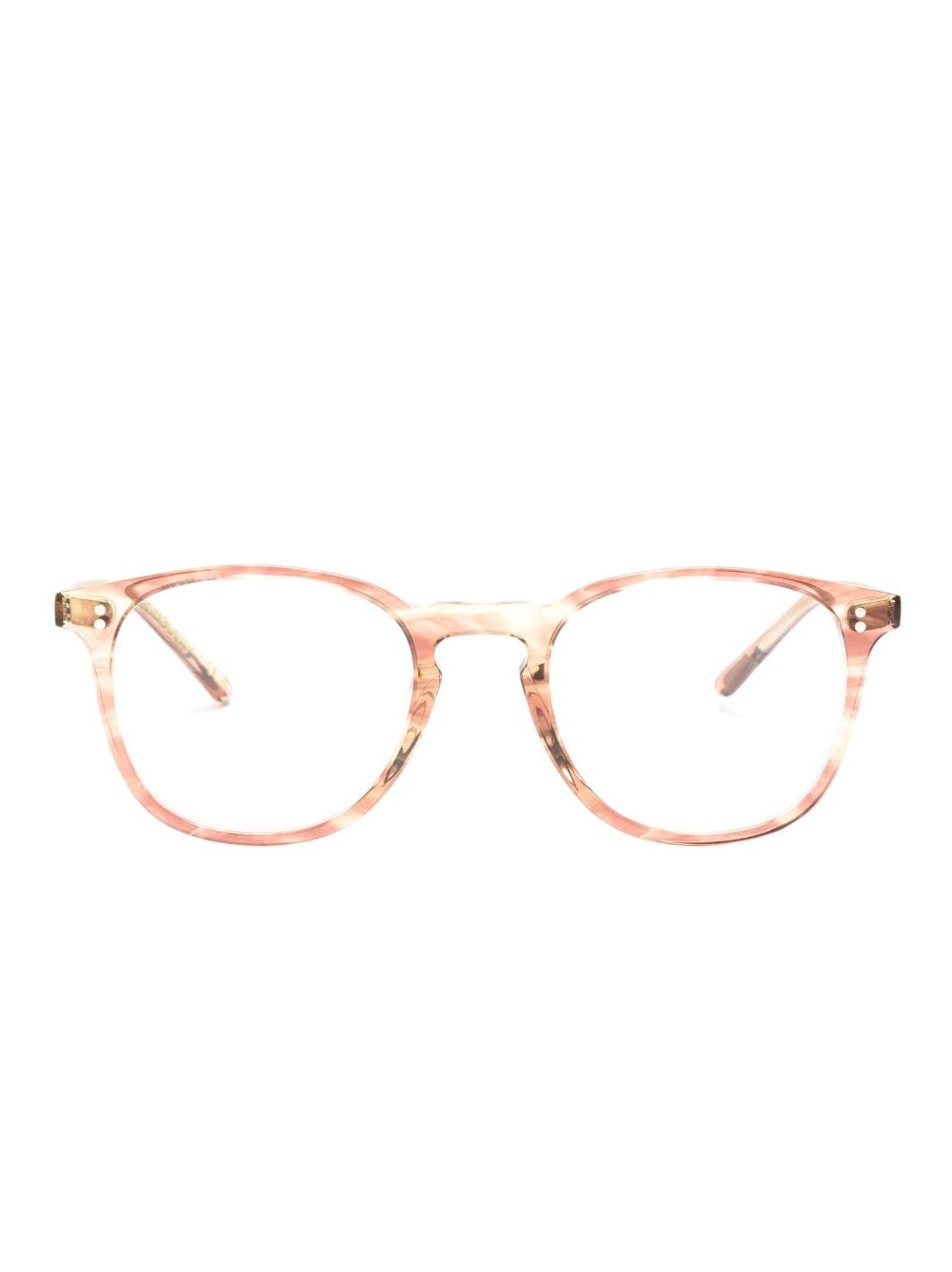 Oliver Peoples Finley tortoiseshell-frame glasses - Brown von Oliver Peoples