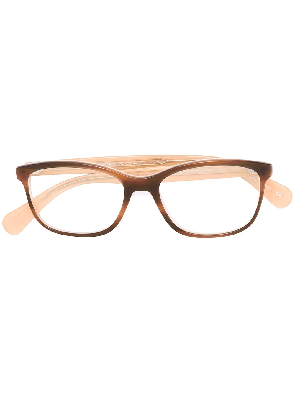 Oliver Peoples Follies glasses - Brown von Oliver Peoples