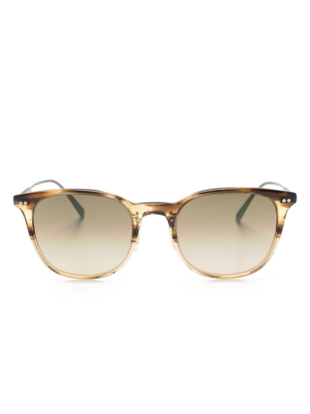 Oliver Peoples Gerardo round-frame sunglasses - Brown von Oliver Peoples