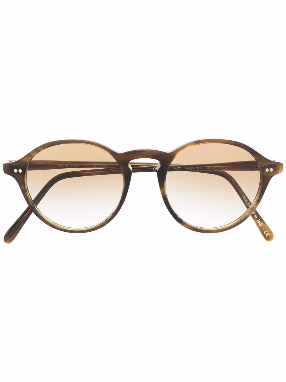 Oliver Peoples Maxson tinted sunglasses - Brown von Oliver Peoples