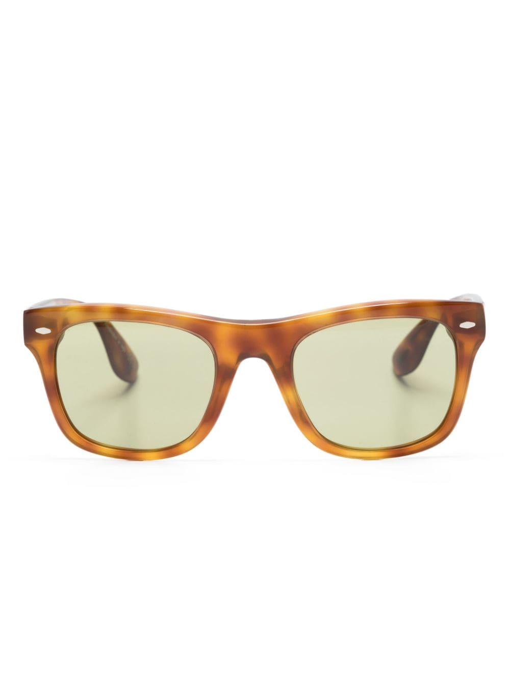 Oliver Peoples Mister Brunello square-frame sunglasses - Brown von Oliver Peoples
