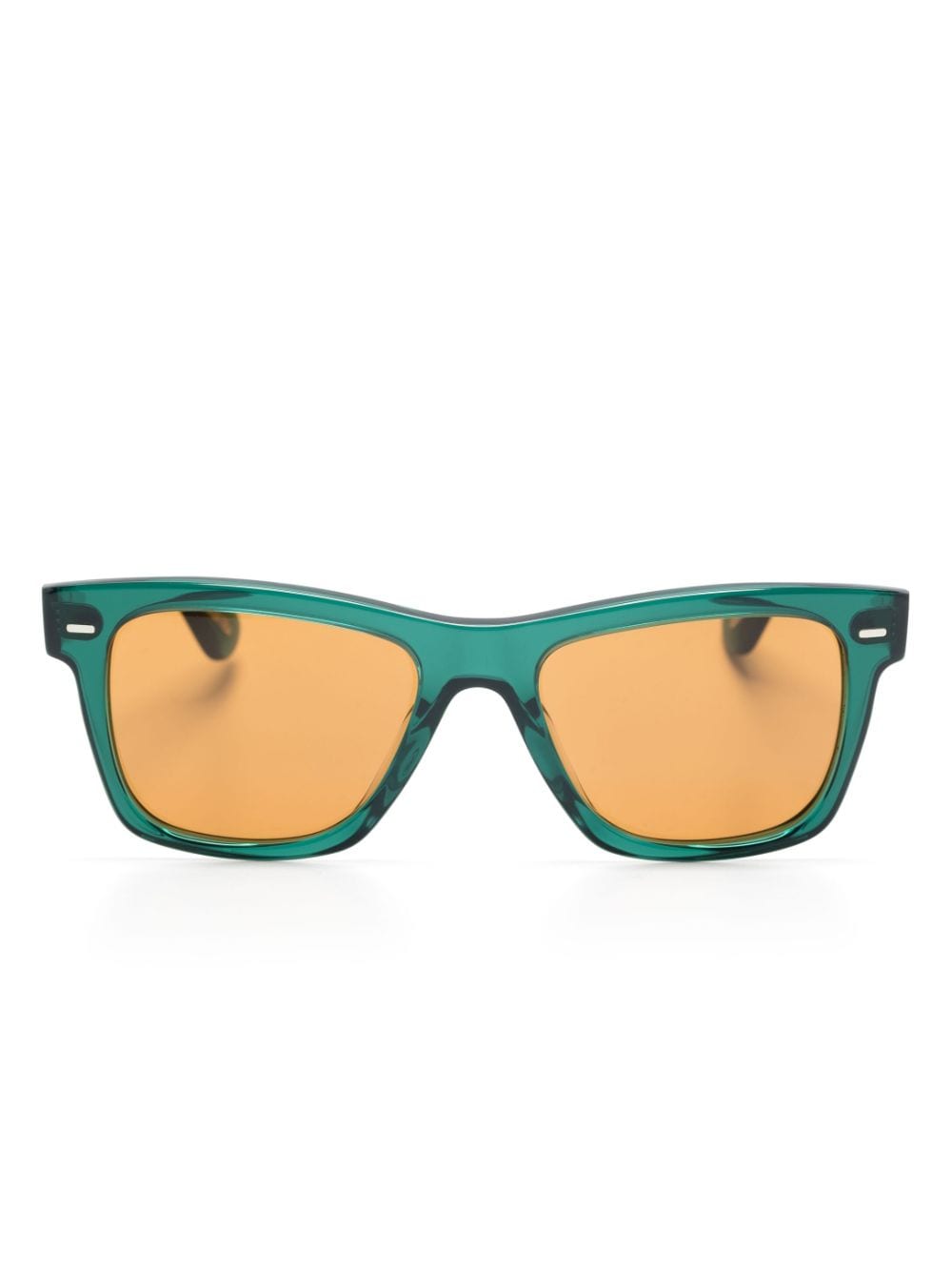 Oliver Peoples Oliver Sun square-frame sunglasses - Green von Oliver Peoples