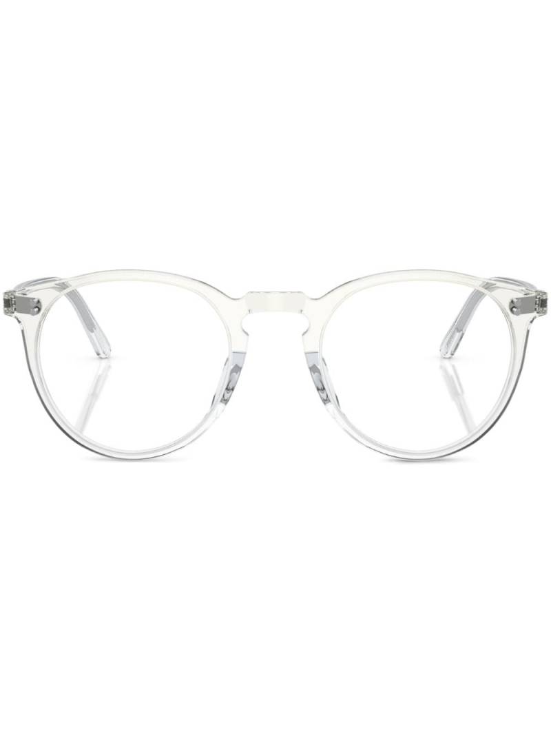Oliver Peoples round-frame glasses - Yellow von Oliver Peoples