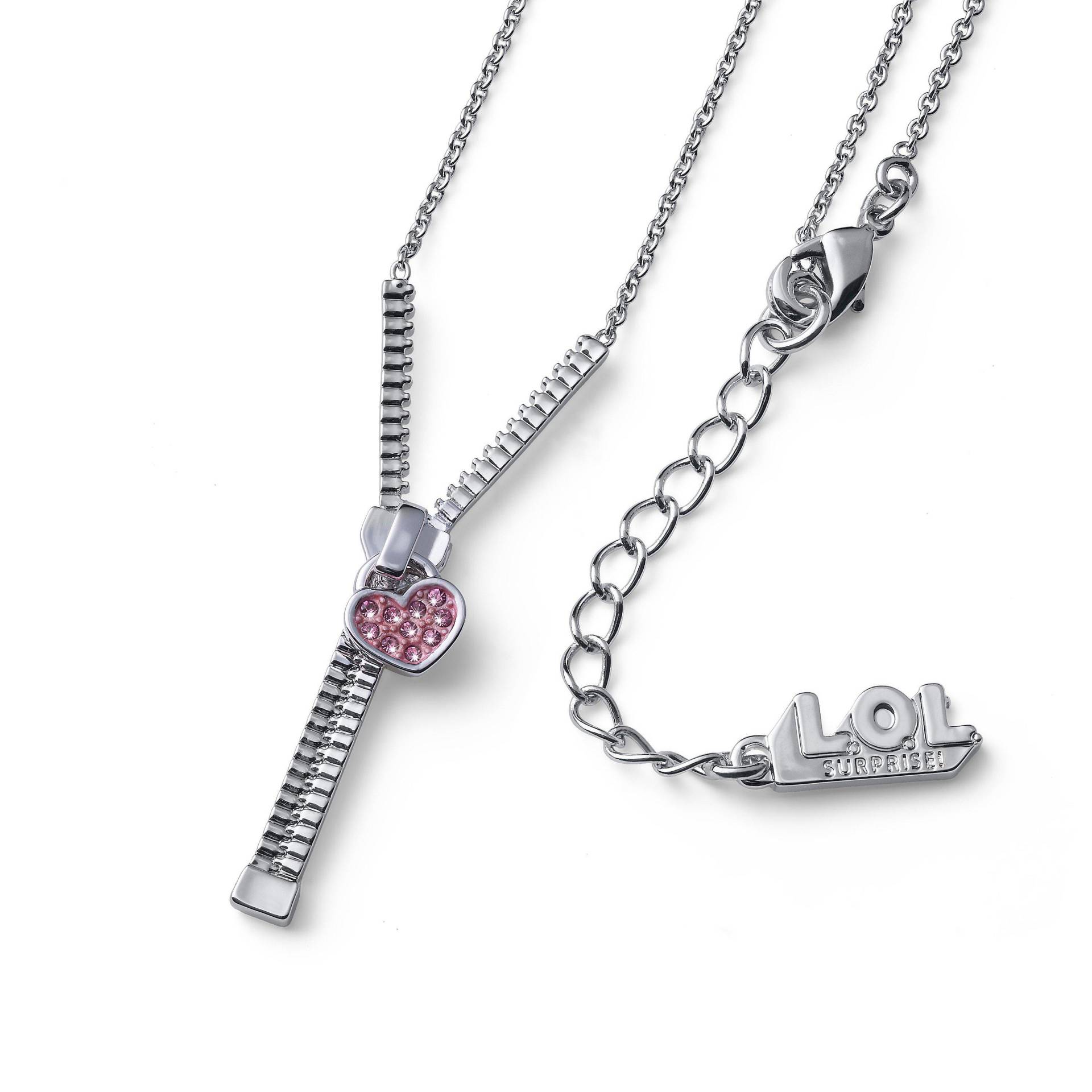 Lol Necklace Dreamzip Damen Pink ONE SIZE von Oliver Weber Collection