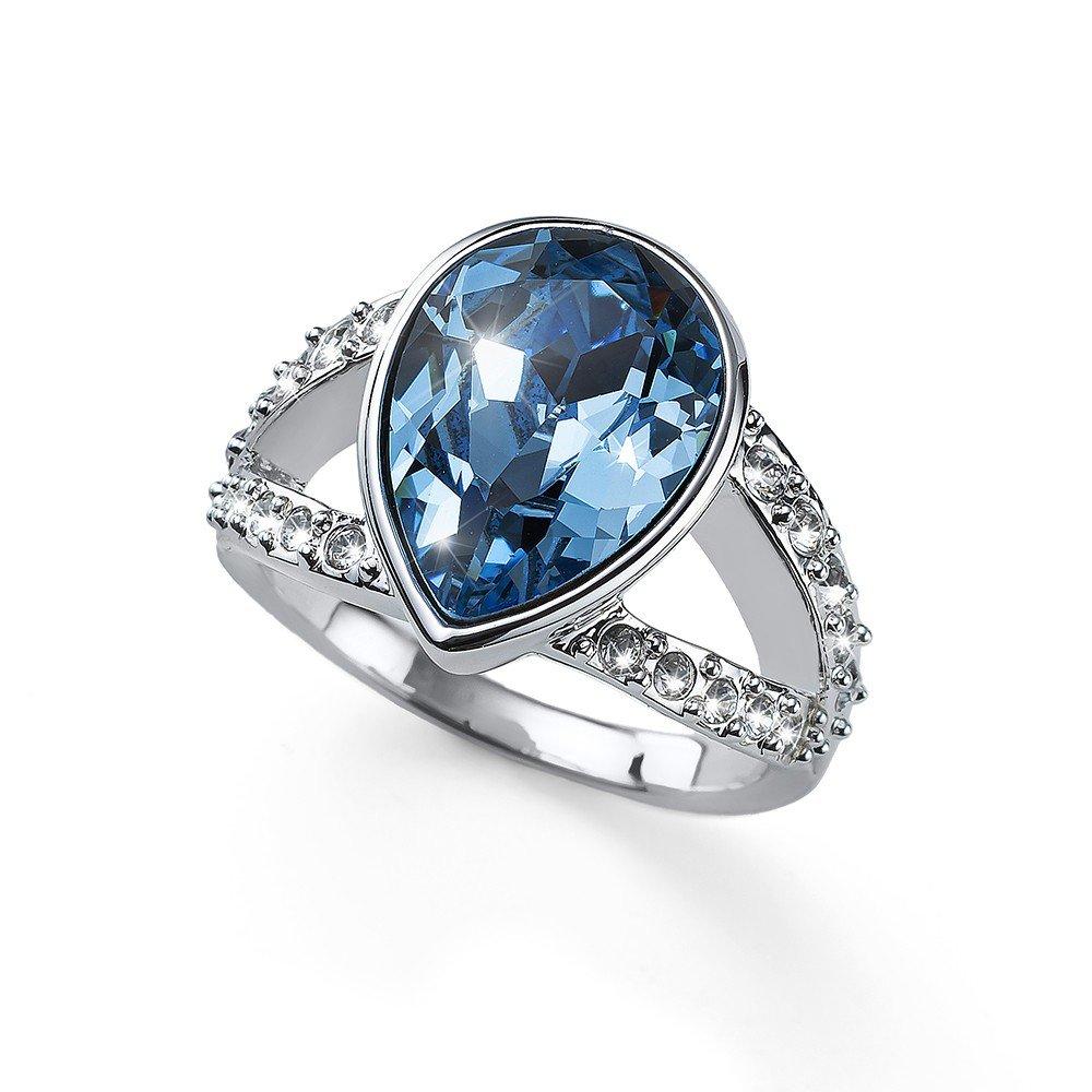 Ring Drop Swa Damen Blau 17mm von Oliver Weber Collection