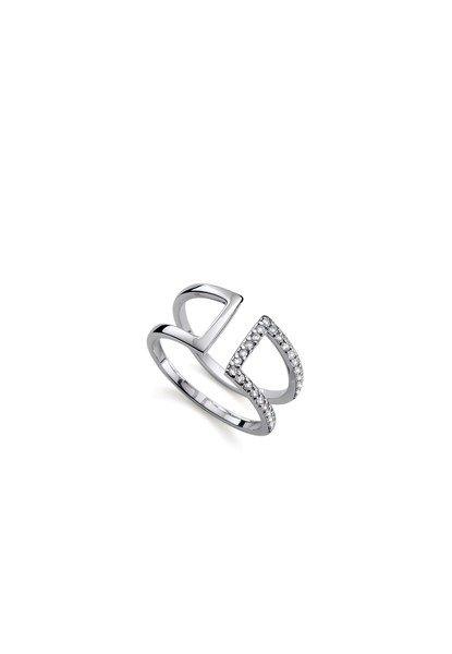 Ring Eternita Damen Silber 18mm von Oliver Weber Collection