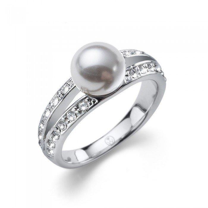 Ring Pearl Play Damen Silber 17mm von Oliver Weber Collection