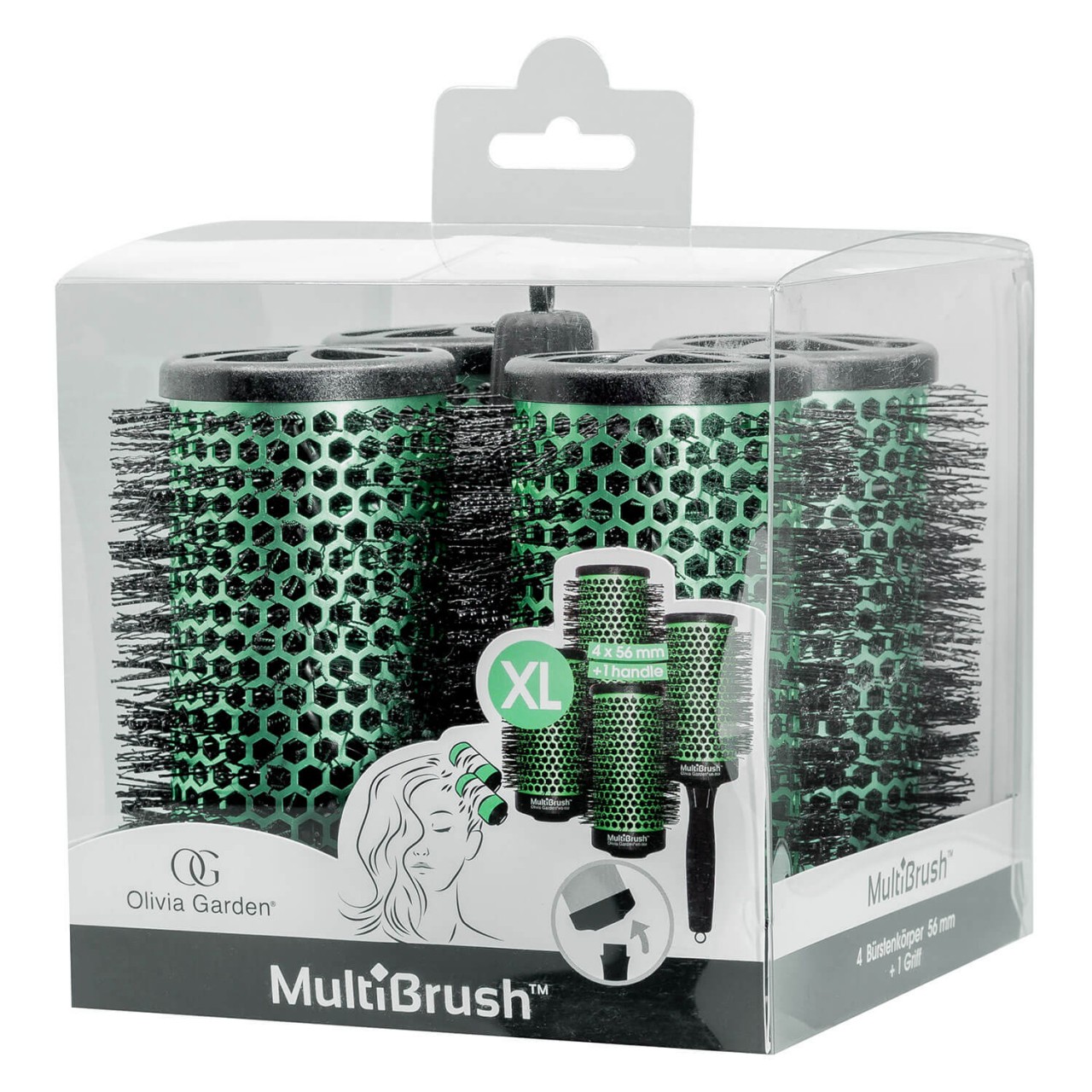 Olivia Garden - MultiBrush Kit Size XL 56mm von Olivia Garden