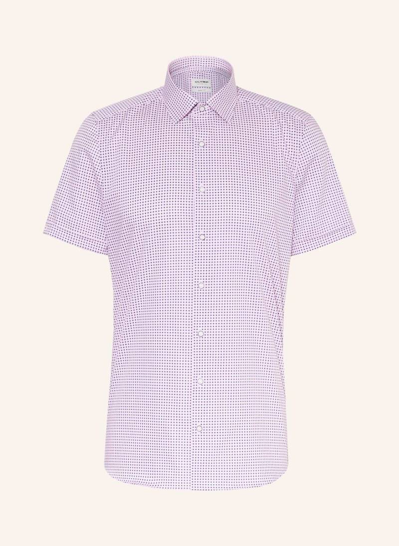 Olymp Kurzarm-Hemd Level Five Body Fit pink von Olymp
