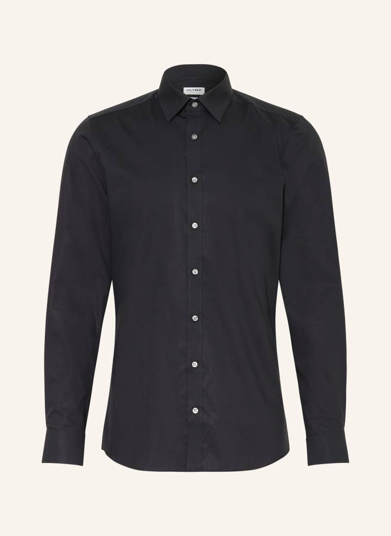 Olymp Hemd Level Five Body Fit schwarz von Olymp