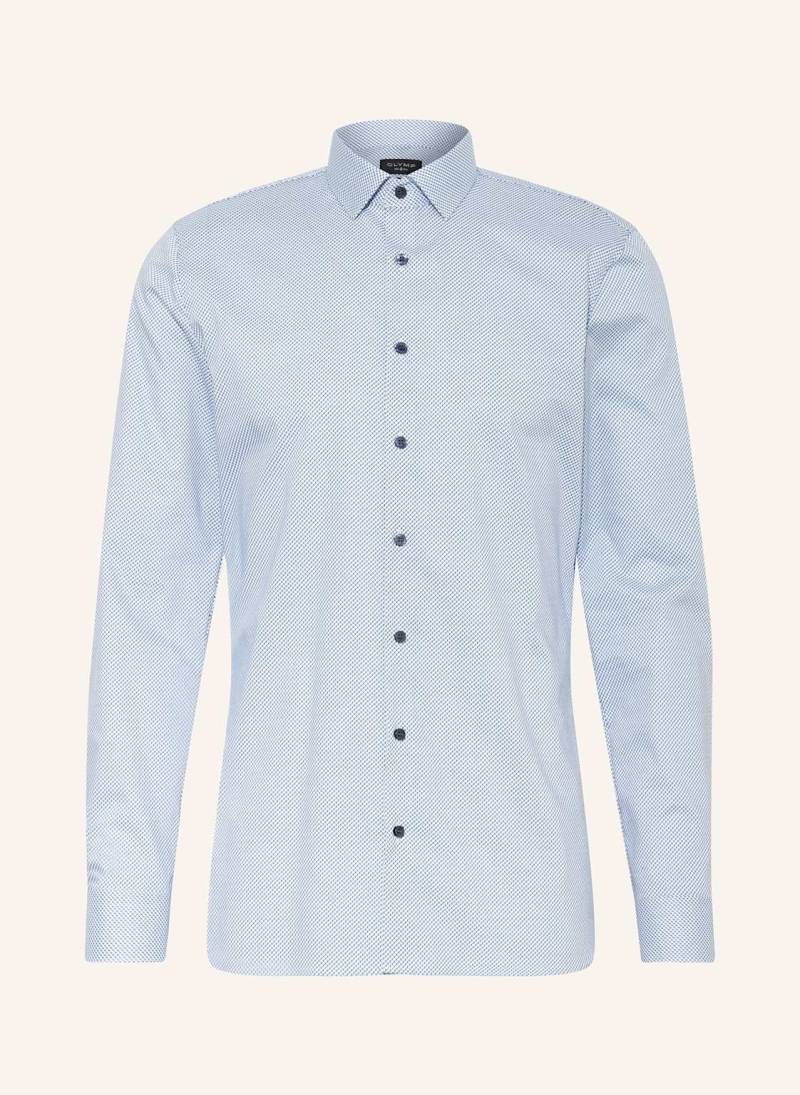 Olymp Hemd No. Six Super Slim Fit blau von Olymp