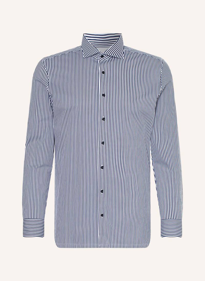 Olymp Jerseyhemd Luxor 24/Seven Modern Fit blau von Olymp
