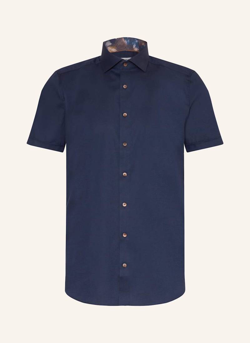 Olymp Kurzarm-Hemd Level Five Body Fit blau von Olymp