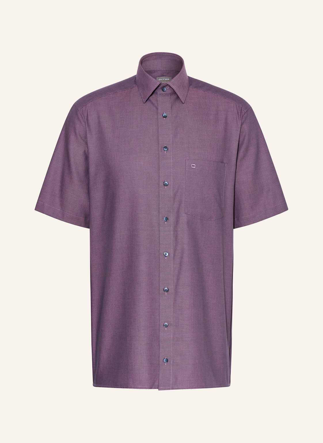 Olymp Kurzarm-Hemd Luxor Comfort Fit lila Olymp Kurzarm-Hemd Luxor Comfort Fit lila von Olymp