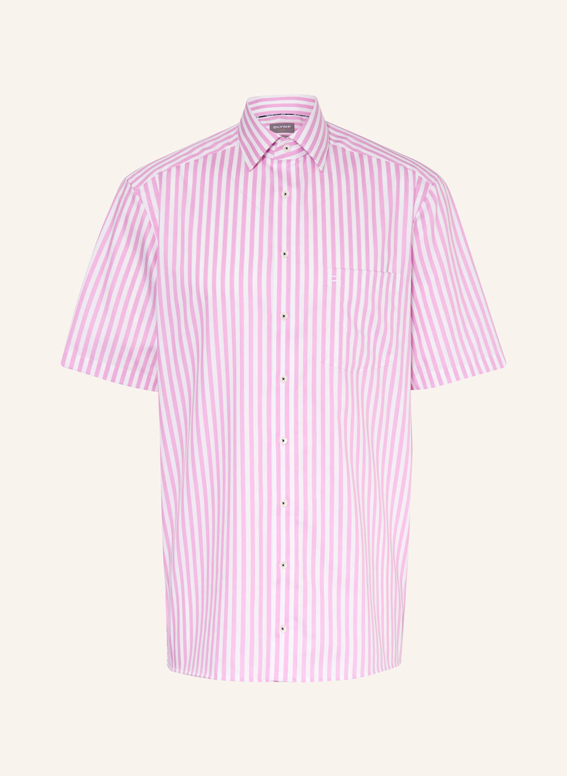 Olymp Kurzarm-Hemd Luxor Comfort Fit pink Olymp Kurzarm-Hemd Luxor Comfort Fit pink von Olymp