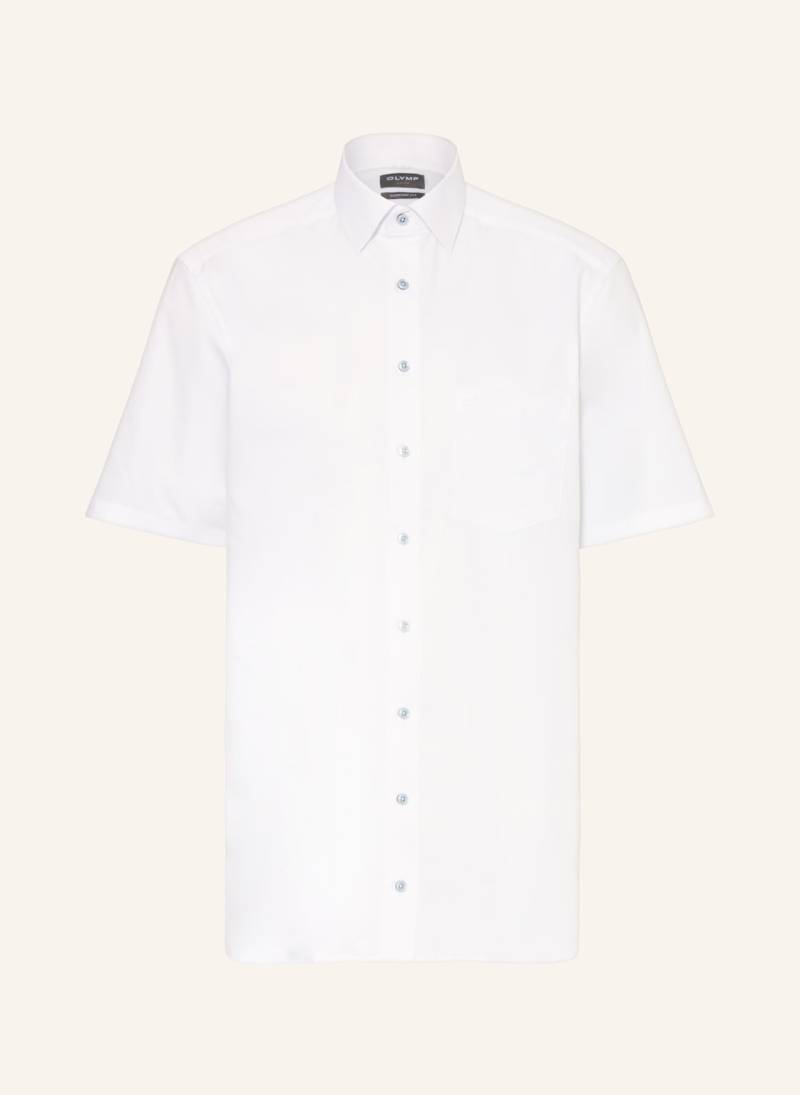 Olymp Kurzarm-Hemd Luxor Comfort Fit weiss von Olymp