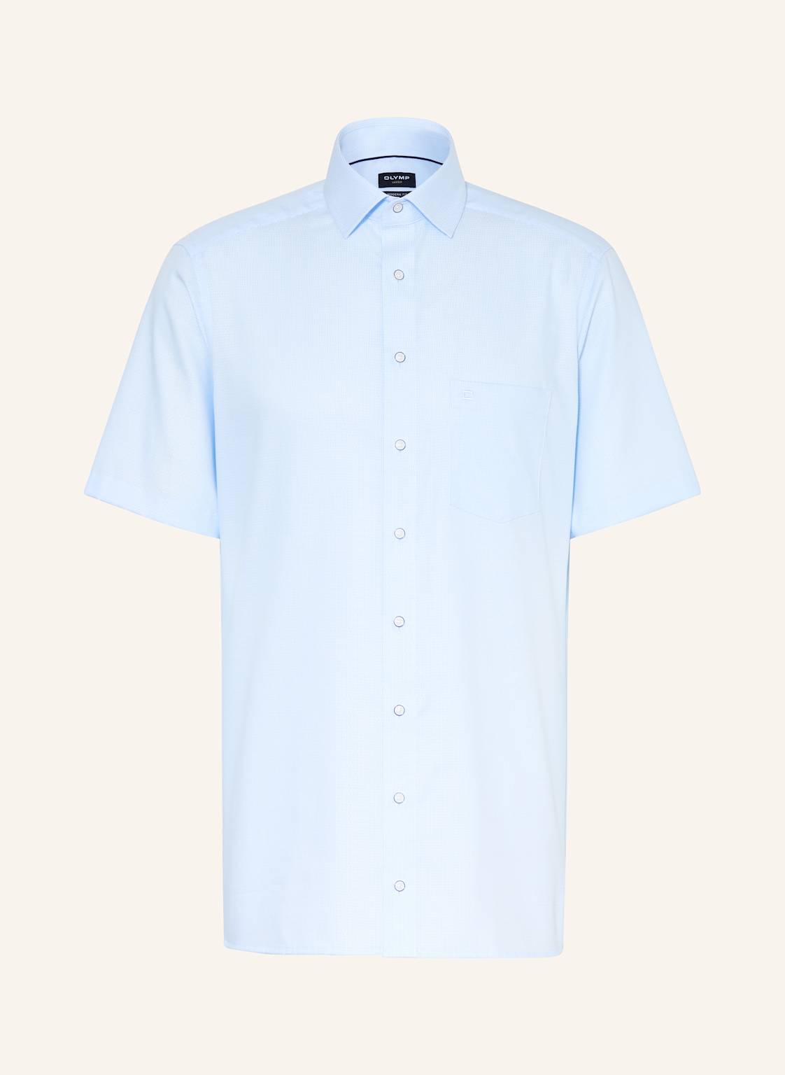 Olymp Kurzarm-Hemd Luxor Modern Fit blau Olymp Kurzarm-Hemd Luxor Modern Fit blau von Olymp