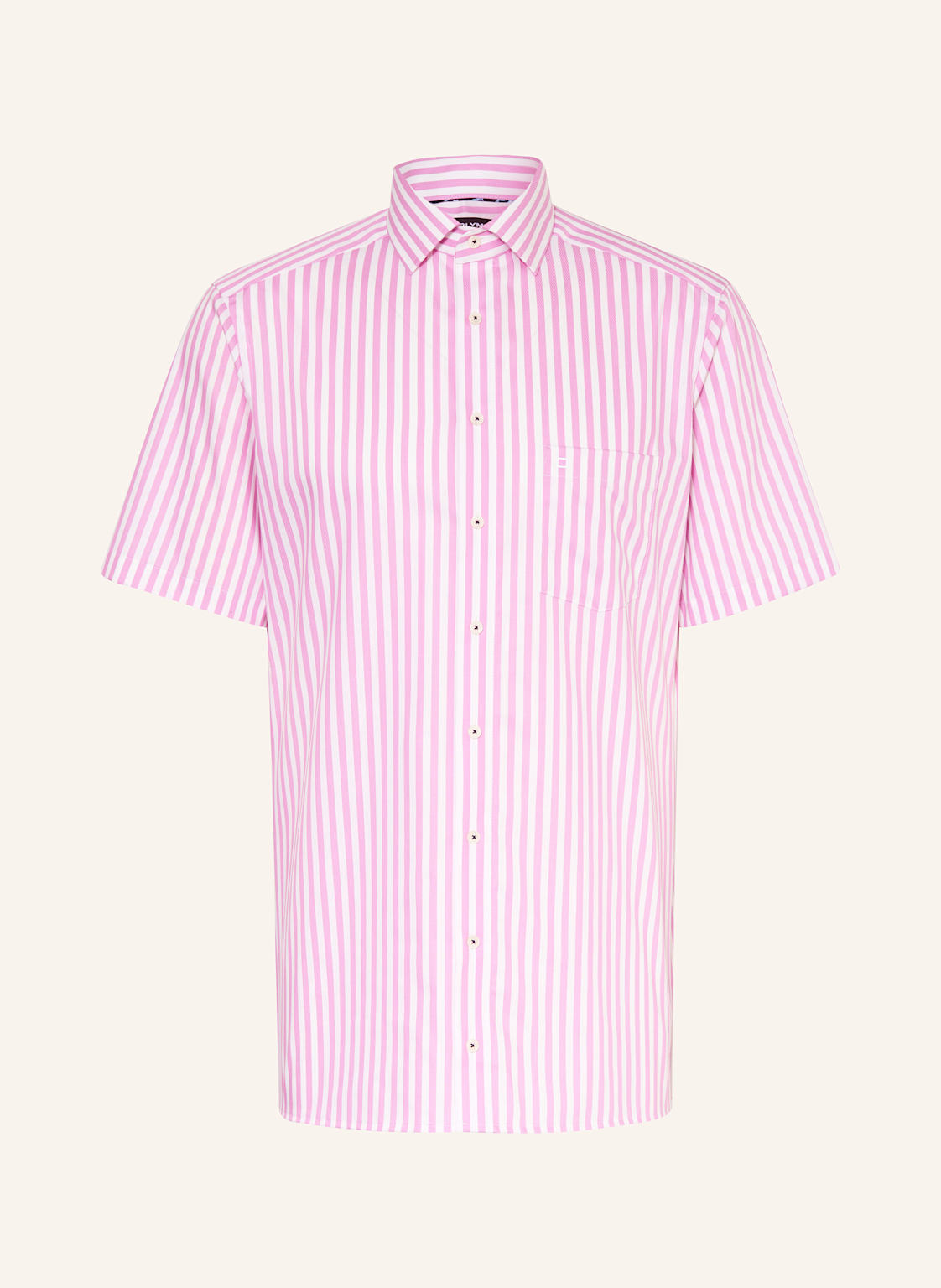 Olymp Kurzarm-Hemd Luxor Modern Fit pink Olymp Kurzarm-Hemd Luxor Modern Fit pink von Olymp