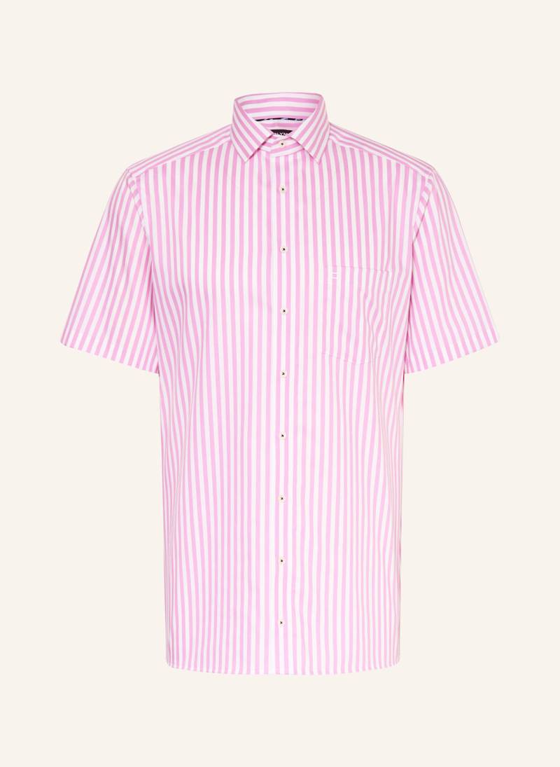 Olymp Kurzarm-Hemd Luxor Modern Fit pink von Olymp