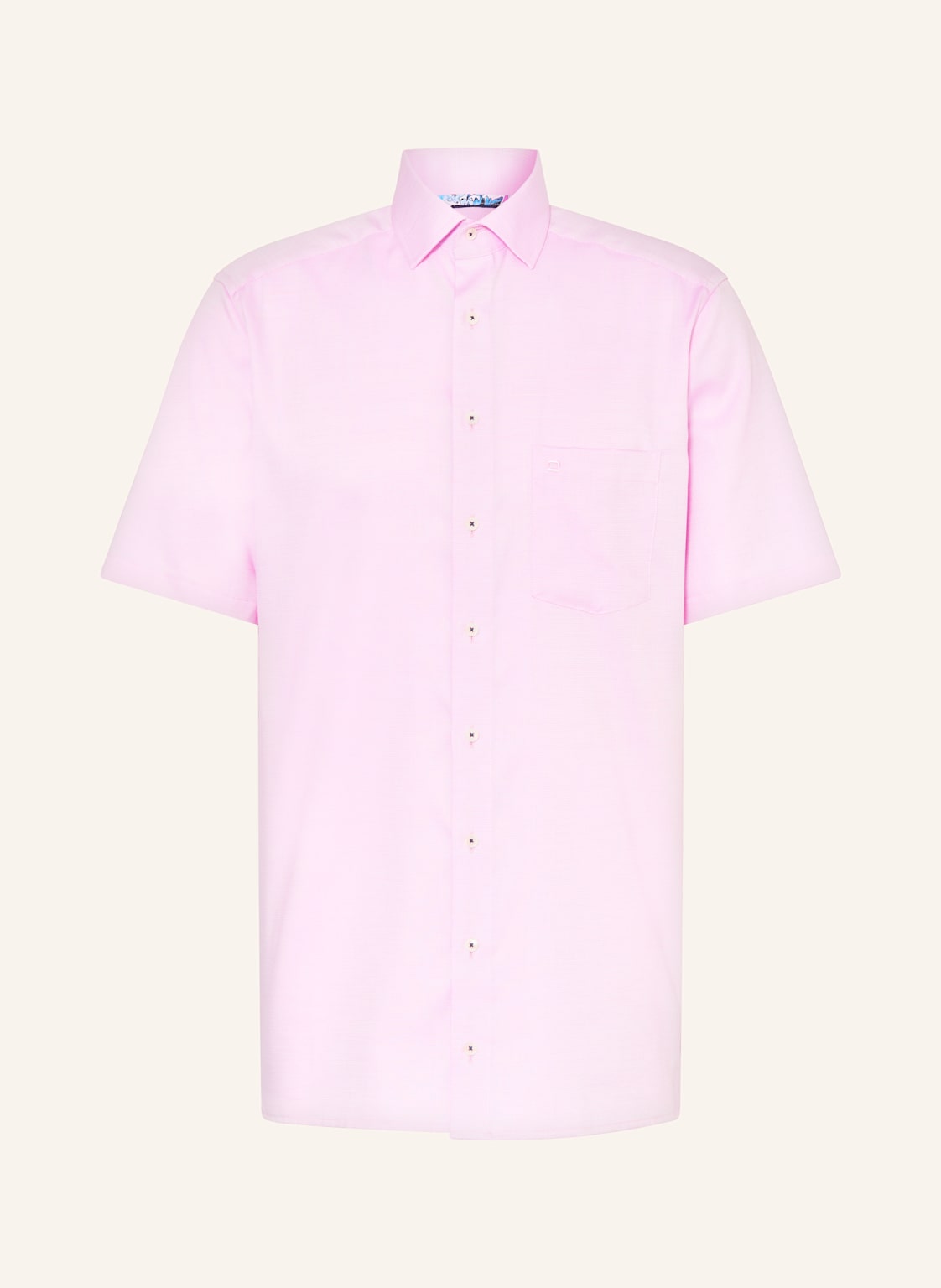 Olymp Kurzarm-Hemd Luxor Modern Fit pink Olymp Kurzarm-Hemd Luxor Modern Fit pink von Olymp