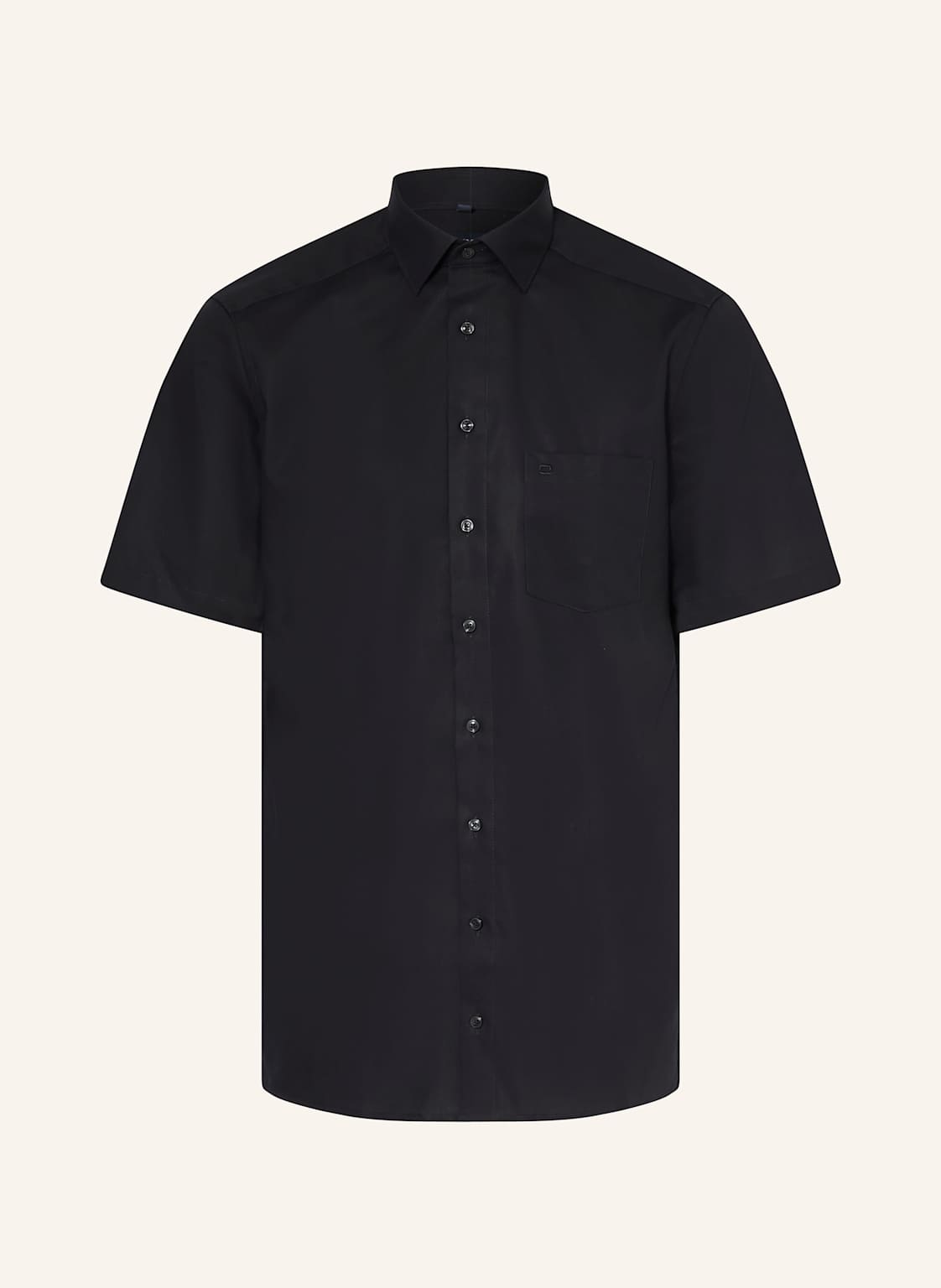 Olymp Kurzarm-Hemd Luxor Modern Fit schwarz Olymp Kurzarm-Hemd Luxor Modern Fit schwarz von Olymp