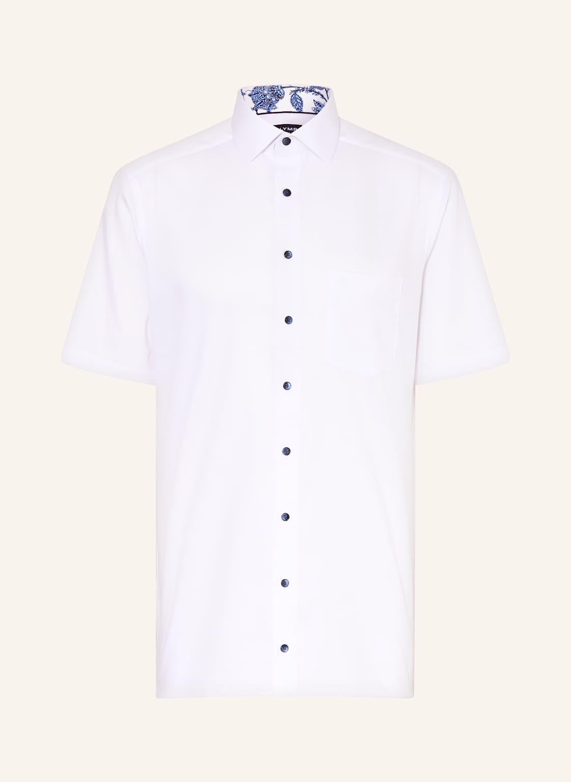 Olymp Kurzarm-Hemd Luxor Modern Fit weiss Olymp Kurzarm-Hemd Luxor Modern Fit weiss von Olymp