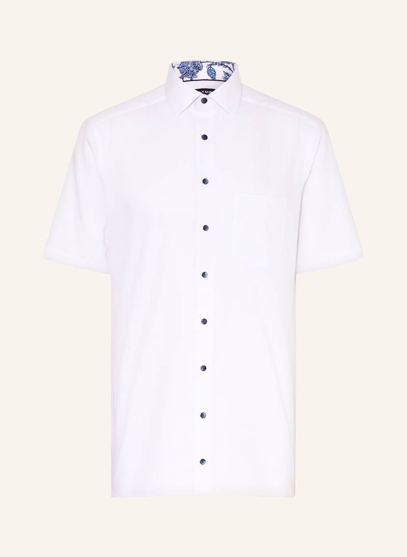 Olymp Kurzarm-Hemd Luxor Modern Fit weiss von Olymp