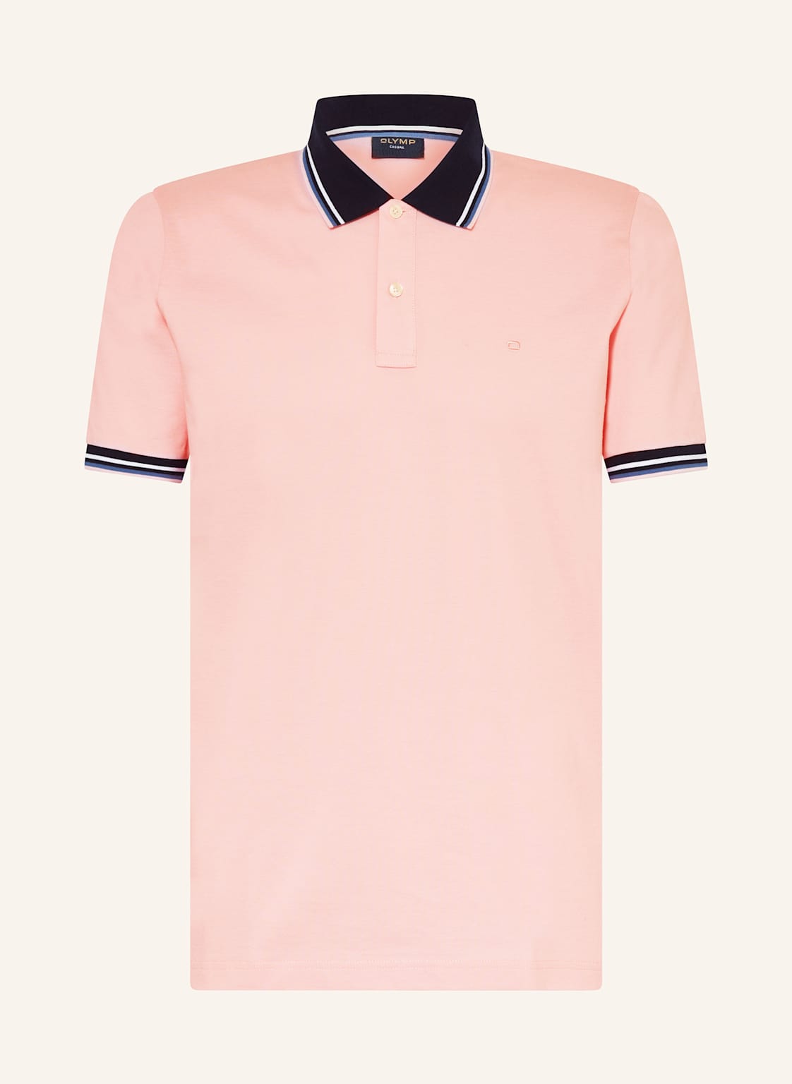 Olymp Piqué-Poloshirt Casual Fit rosa Olymp Piqué-Poloshirt Casual Fit rosa von Olymp