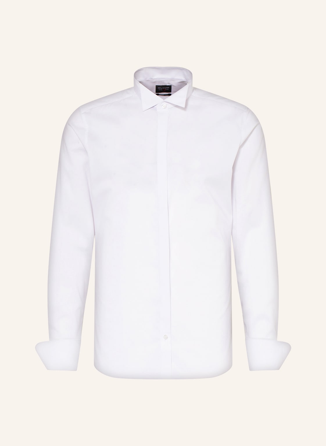 Olymp Smoking-Hemd Level Five Body Fit Mit Umschlagmanschette weiss Olymp Smoking-Hemd Level Five Body Fit Mit Umschlagmanschette weiss von Olymp