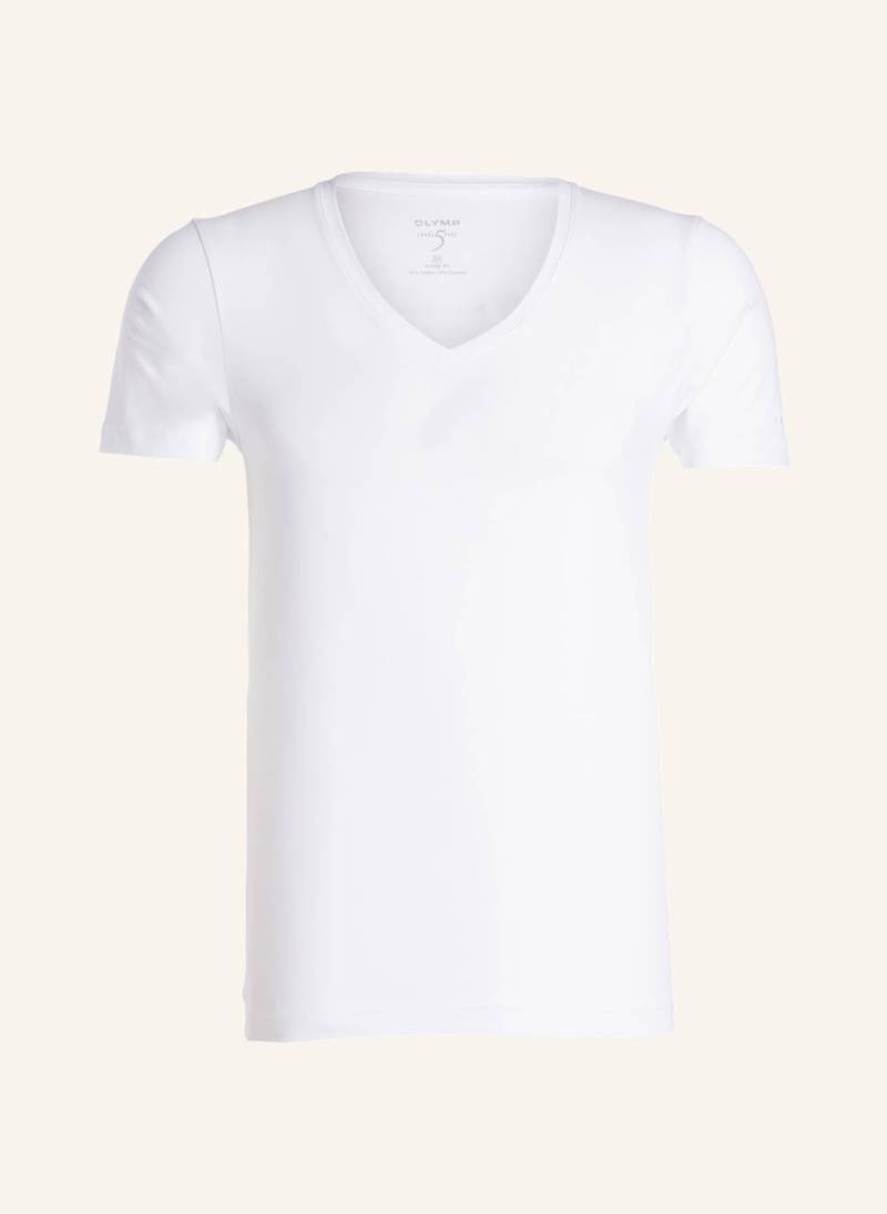 Olymp T-Shirt Level Five Body Fit weiss von Olymp