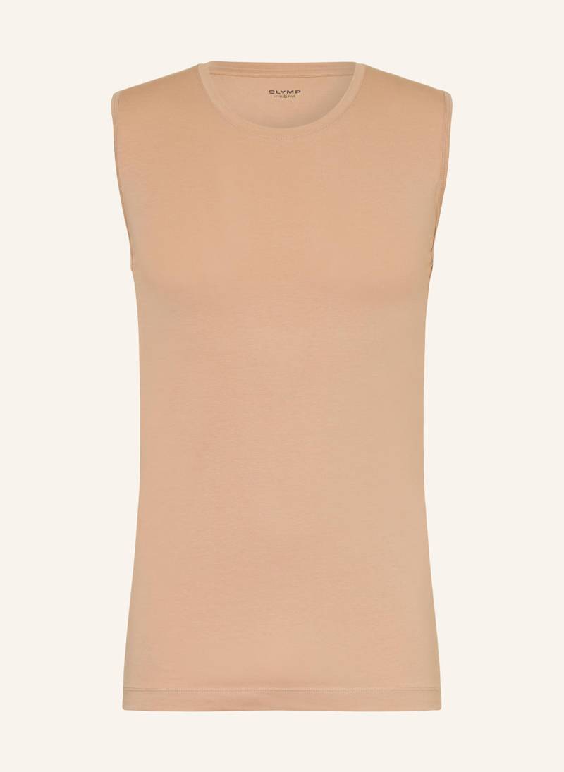 Olymp Unterhemd Level Five Body Fit braun von Olymp