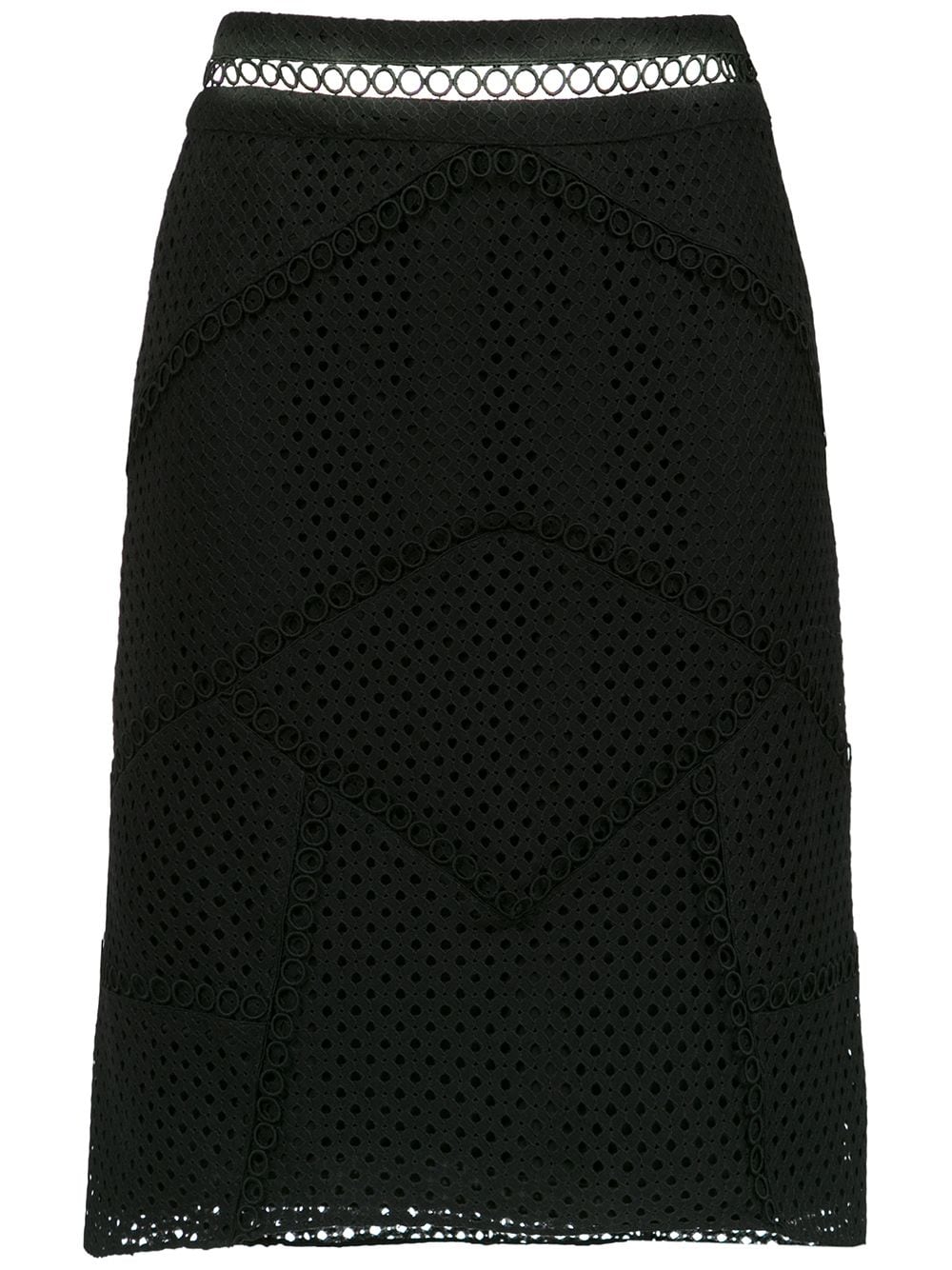 Olympiah Fellari panelled skirt - Black von Olympiah