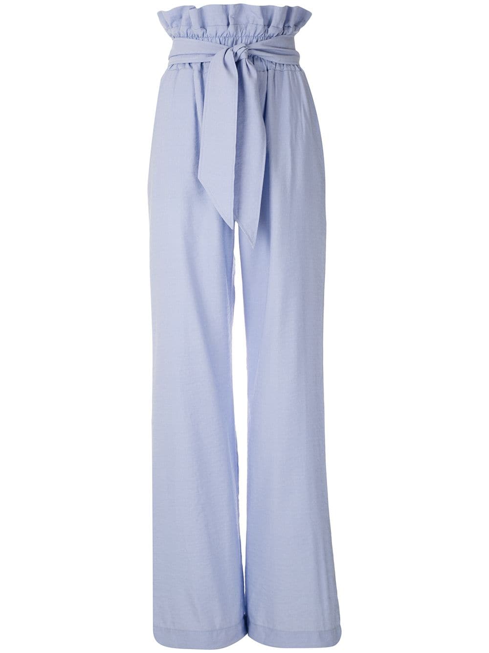 Olympiah Laurier paperbag waist trousers - Blue von Olympiah