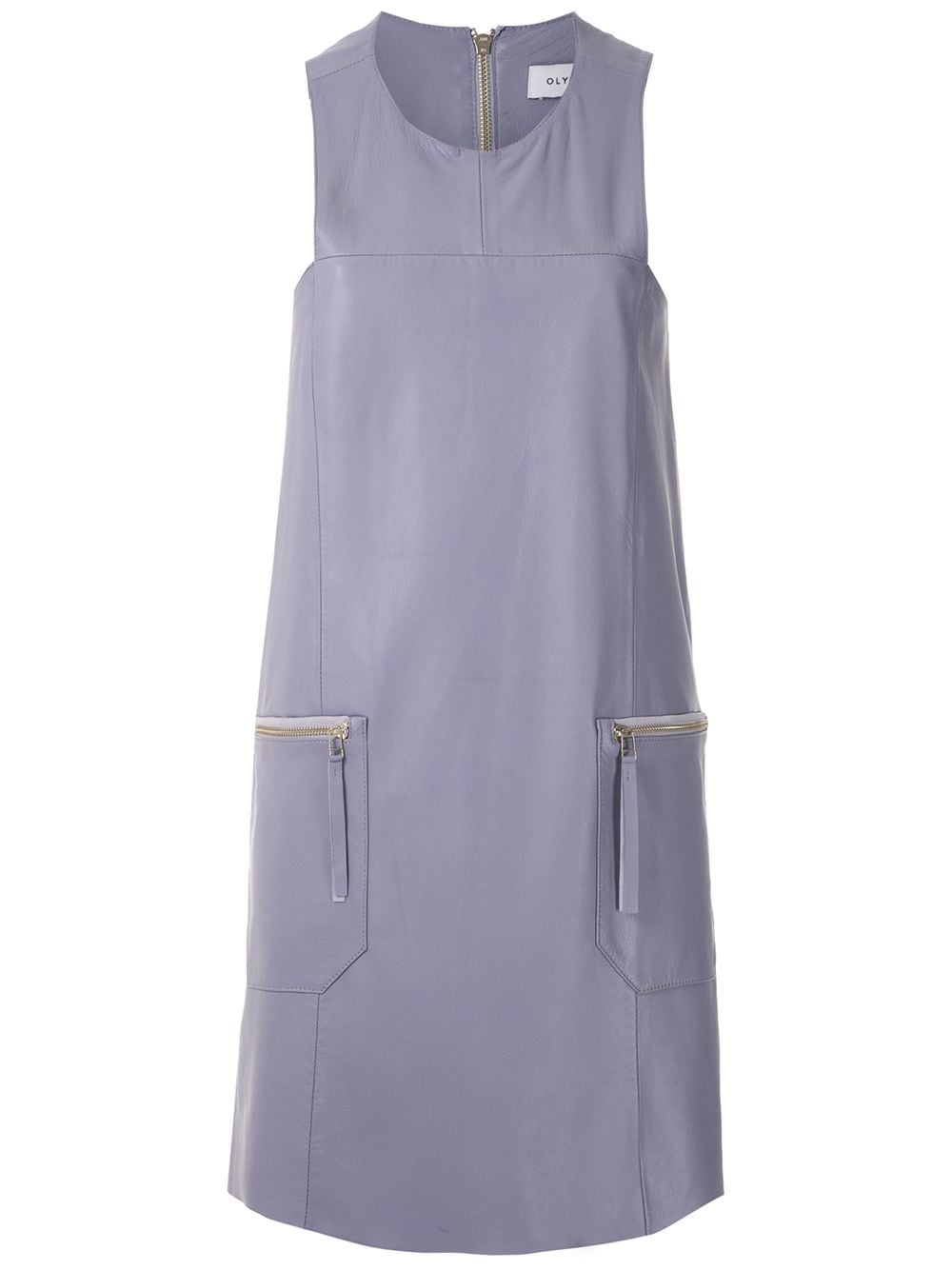 Olympiah sleeveless panelled mini dress - Purple von Olympiah