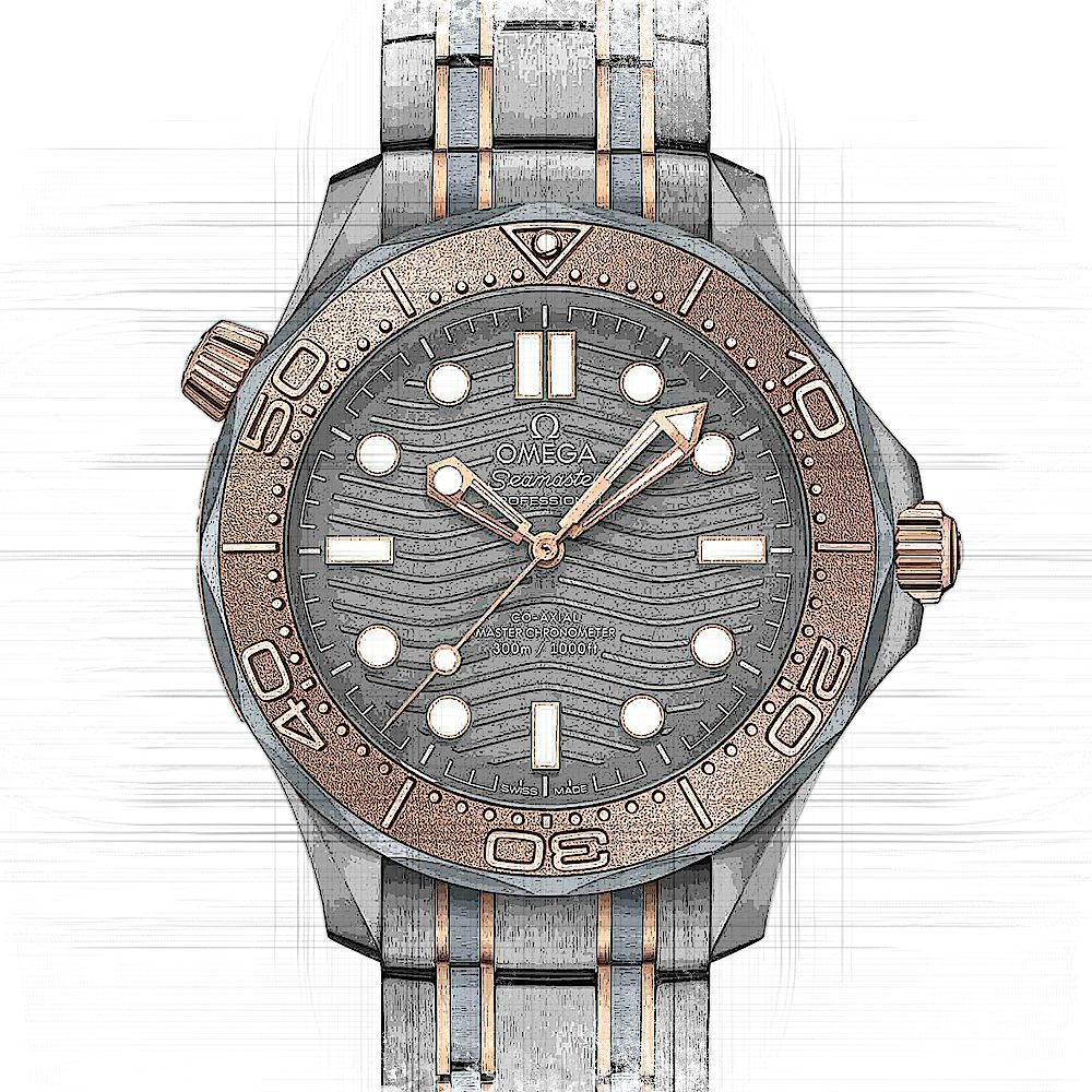 Omega Seamaster Diver 300M Master Co-Axial von Omega