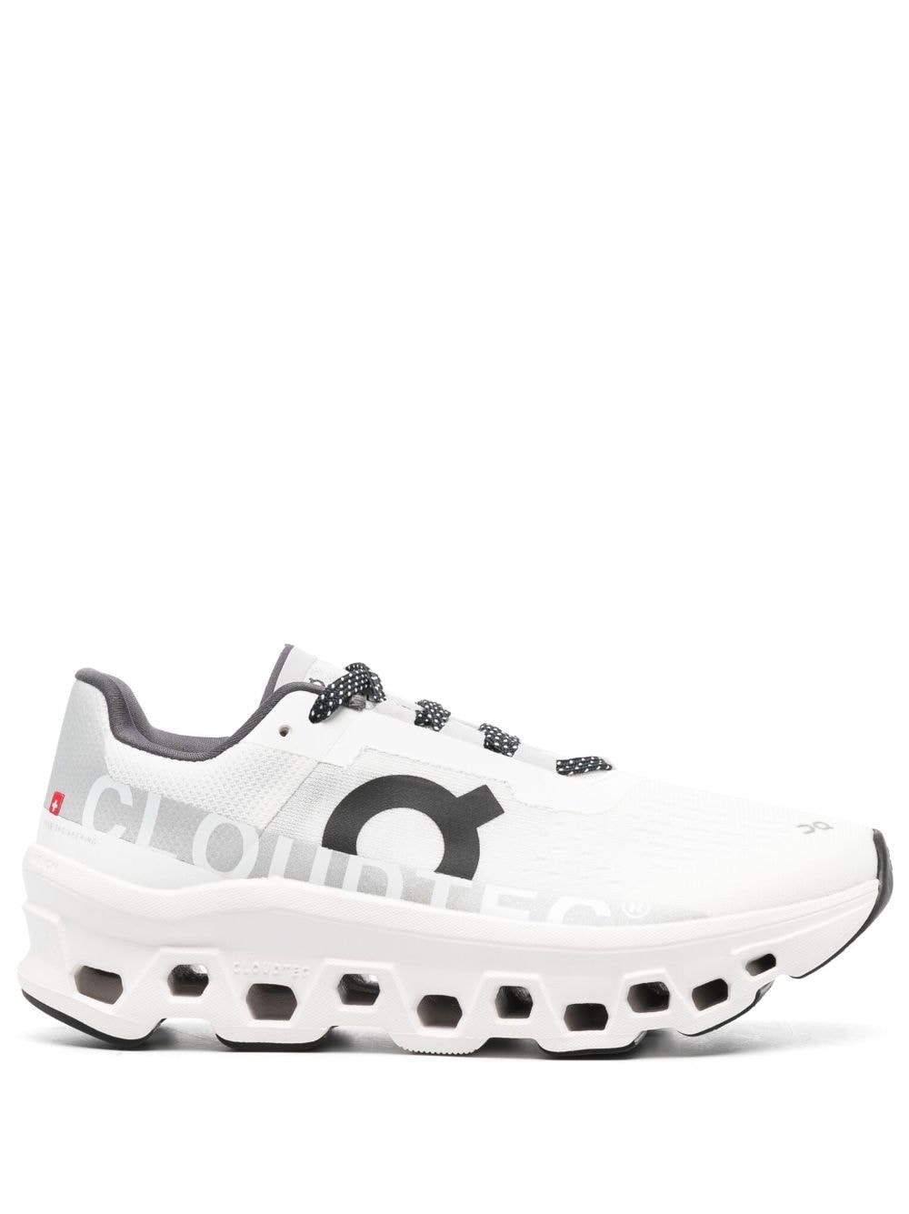 On Running Cloudmonster lace-up sneakers - White von On Running