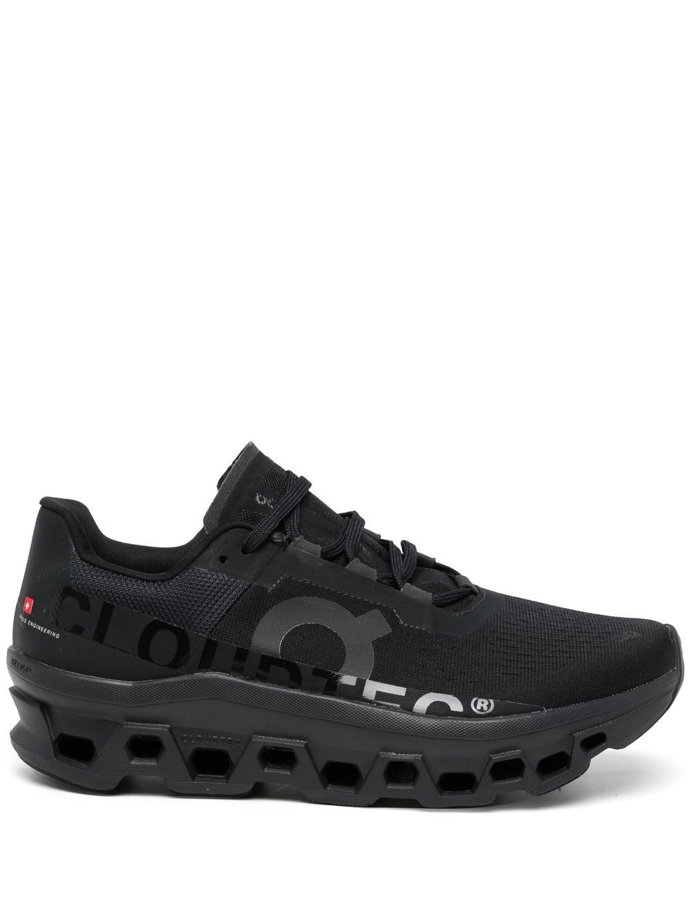 On Running Black Cloudmonster Low Top Sneakers von On Running