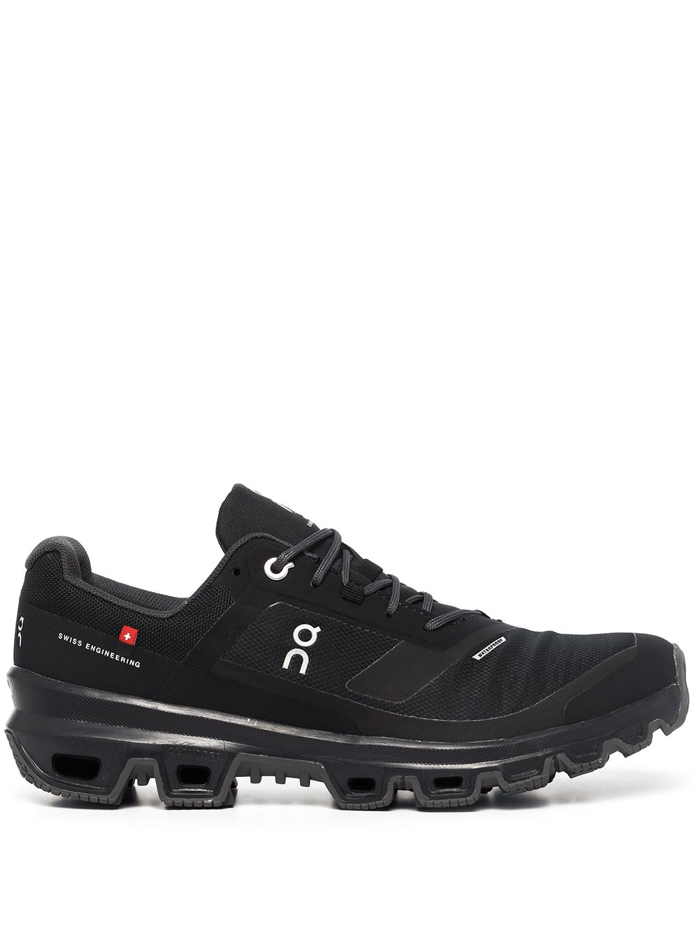 On Running Cloudventure lace-up sneakers - Black von On Running