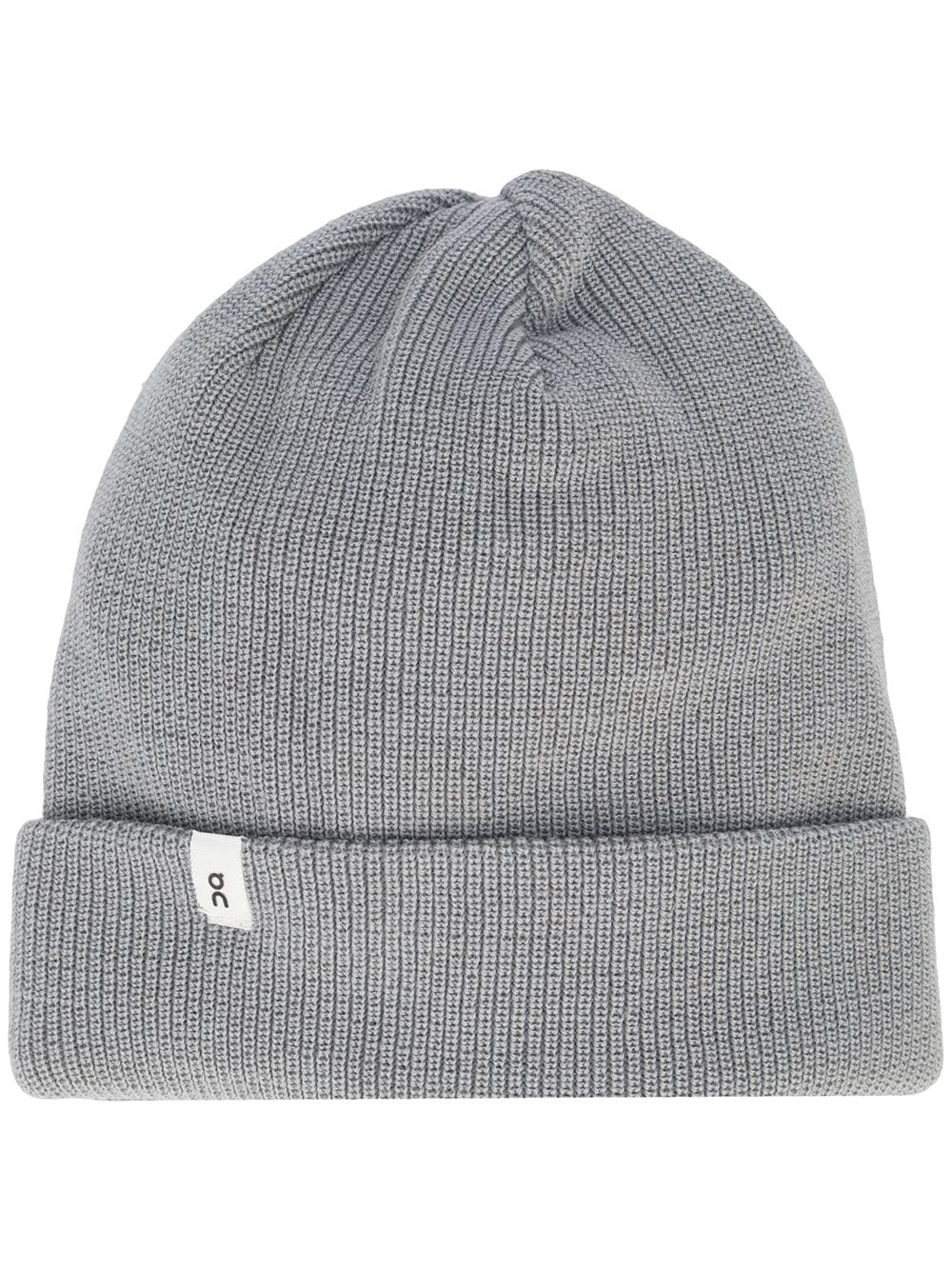 On Running ribbed-knit beanie hat - Grey von On Running