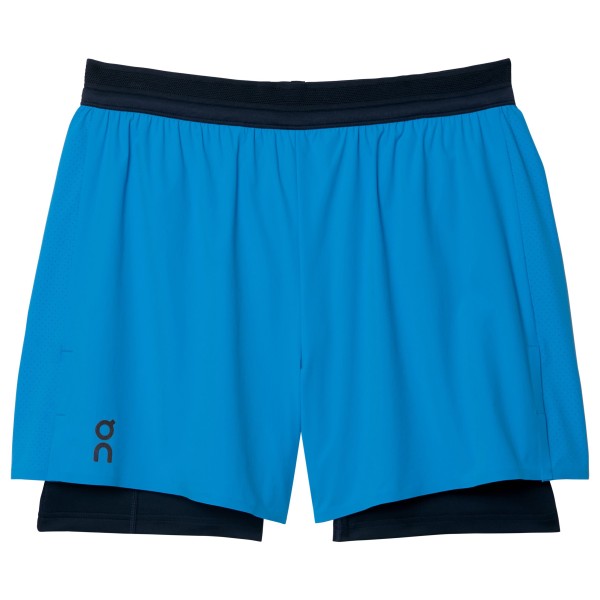 On - 5 Performance 2In1 Short - Laufshorts Gr M blau von On