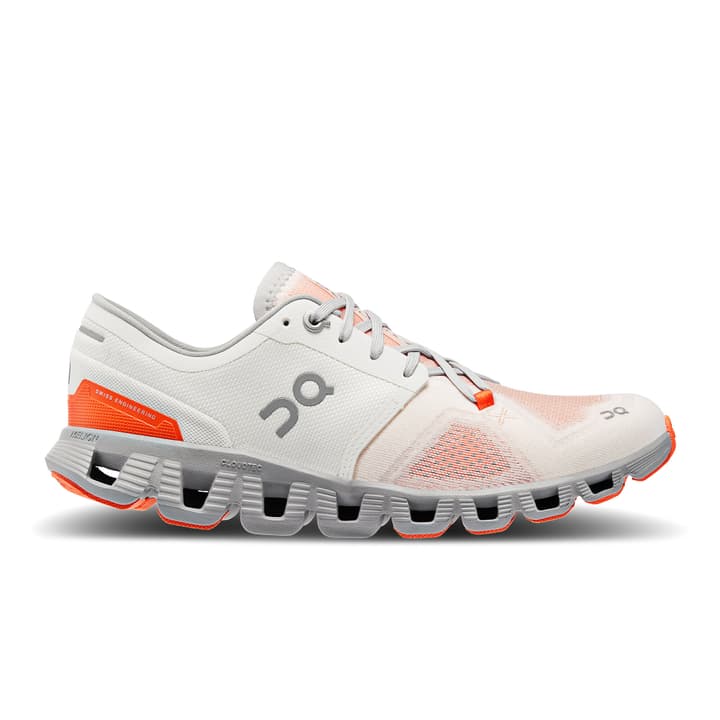 On Cloud X 3 Freizeitschuhe weiss von On