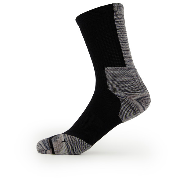 On - Explorer Merino Sock - Wandersocken Gr L schwarz von On