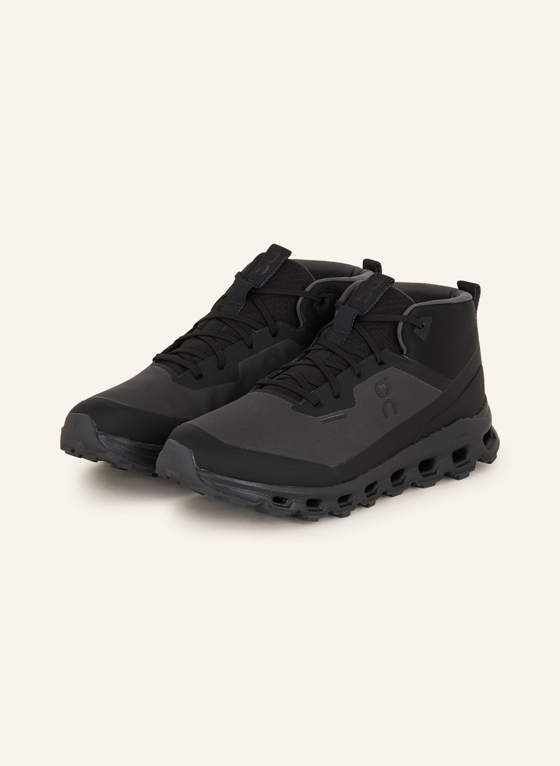 On Hightop-Sneaker Cloudroam Waterproof schwarz von On