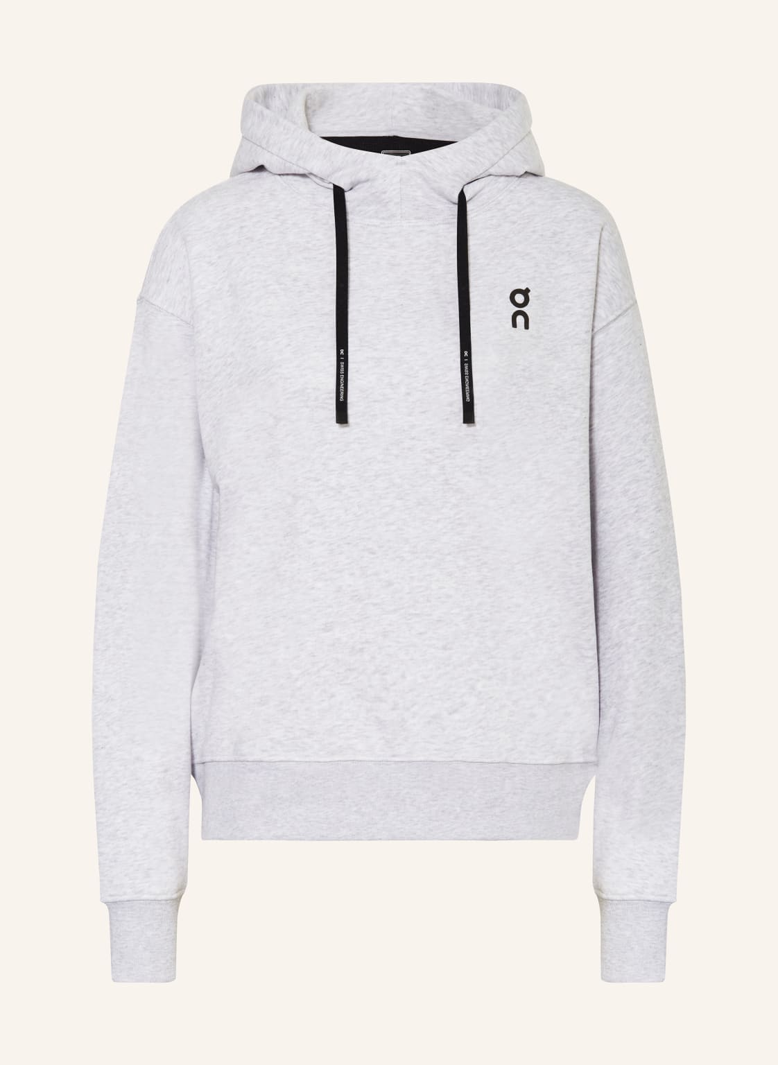 On Hoodie Club grau von On