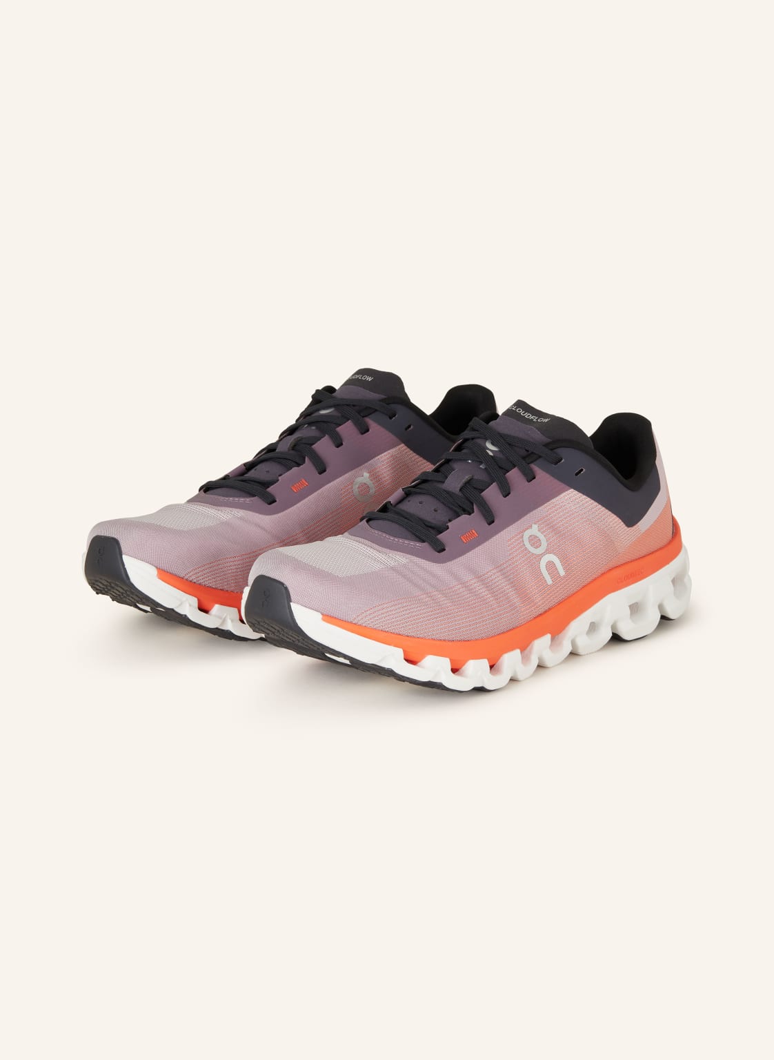 On Laufschuhe Cloudflow 4 rot von On