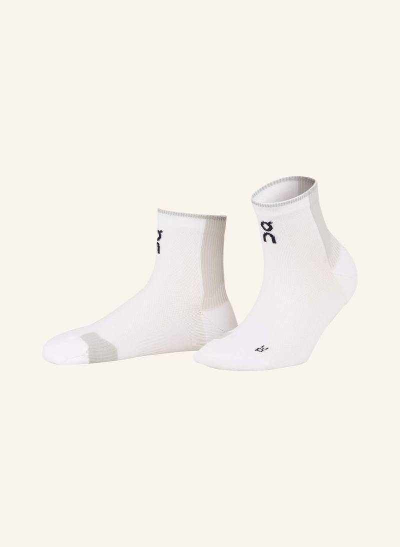 On Laufsocken Performance Run weiss On Laufsocken Performance Run weiss von On