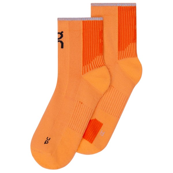 On - Performance Run Sock Mid - Laufsocken Gr S - EU: 39 - 42,5 orange von On
